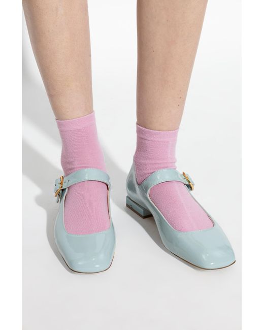 Agl Attilio Giusti Leombruni Blue Heeled Shoes Angie