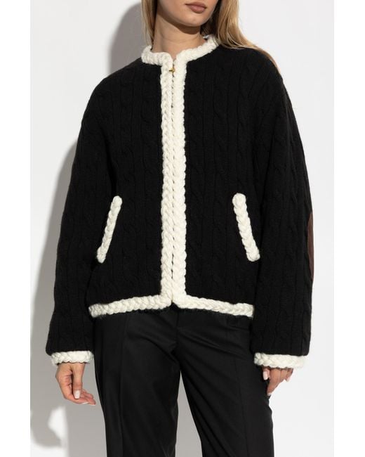 Moschino Black Wool Jacket