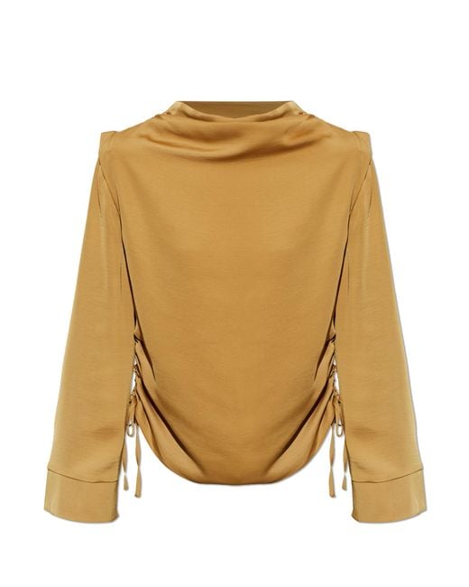 AllSaints Brown 'Leslie' Shirt