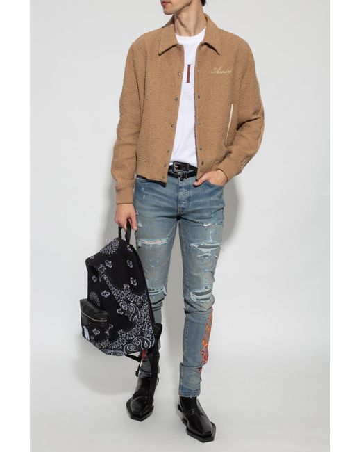 Amiri Denim Skinny Jeans in Blue for 