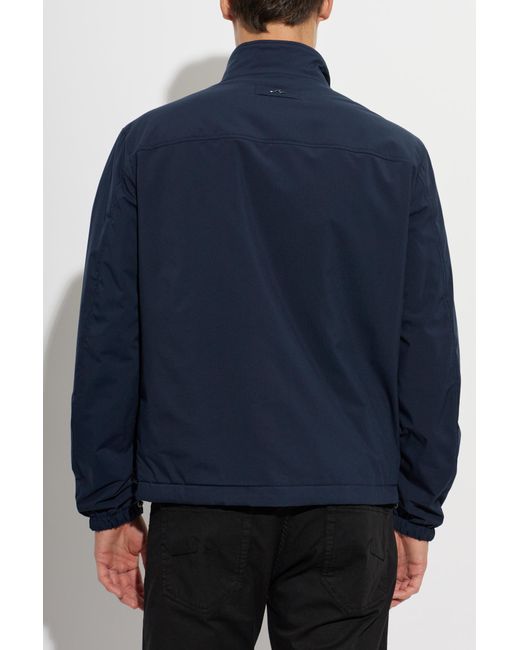 Paul & Shark Blue Insulated Reversible Jacket for men