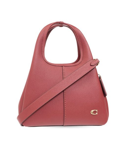 COACH Pink 'lana' Shoulder Bag