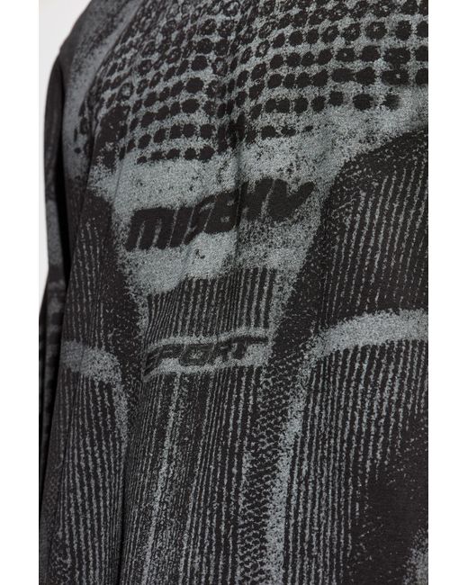 M I S B H V Black T-Shirt Active for men