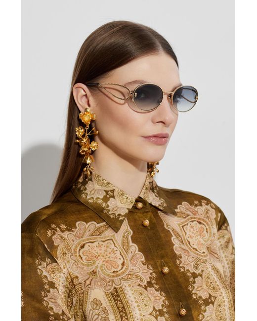 Etro Metallic Sunglasses
