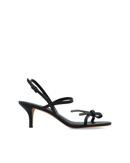 Kate Spade White 'Loop' Heeled Sandals