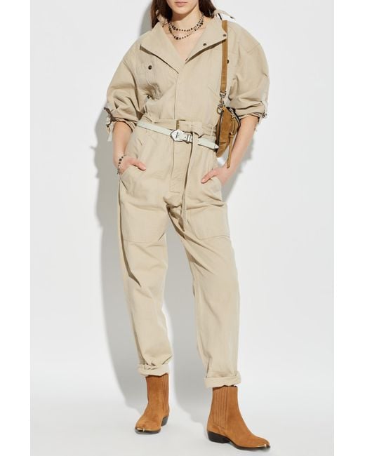 Isabel Marant Natural Jumpsuit "Nessime"