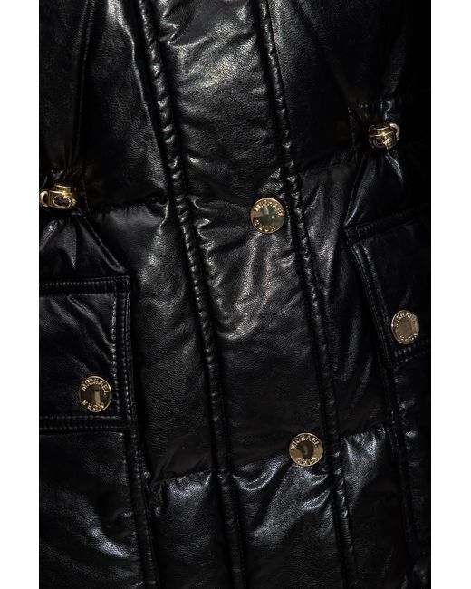 Michael kors black down jacket deals