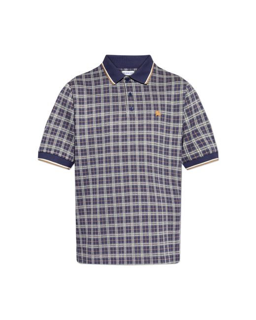 Burberry Blue Polo 'Pelham' for men