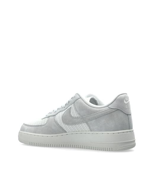 Nike White Sport Shoes "Air Force 1 '07 Lv8" for men