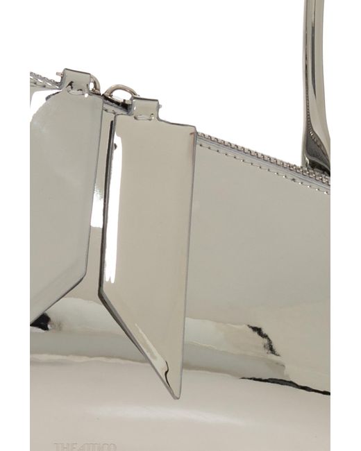 The Attico Metallic Sunrise Shoulder Bag,