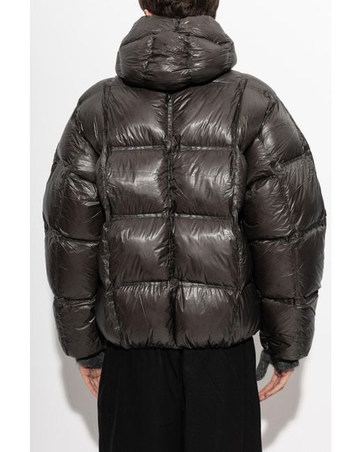 Roa Black Down Jacket With Hood for men