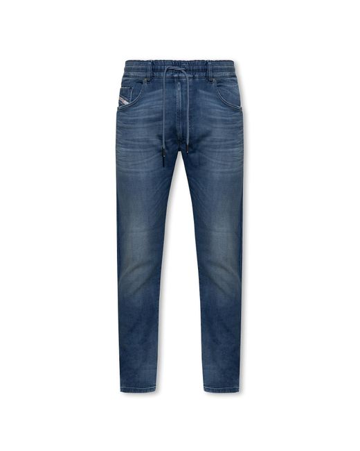 DIESEL Blue ‘D-Krooley L.32’ Jeans for men