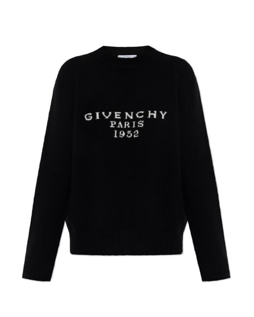 Givenchy Black Sweater With Logo