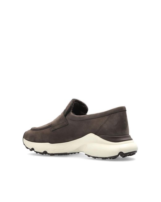 Tod's Blue Insulated Sports Shoes Type 'Loafers'