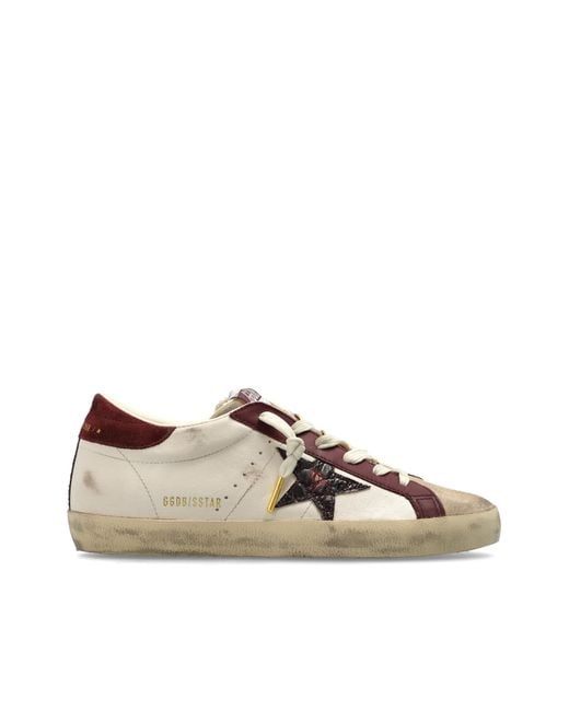 Golden Goose Deluxe Brand Brown 'Super Star Folded Lining All' Sports Shoes