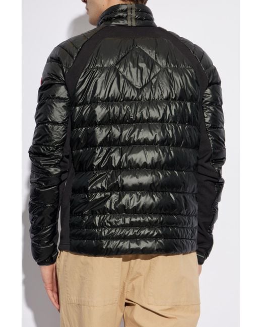 Canada Goose Black Jacket With Stand-Up Collar for men
