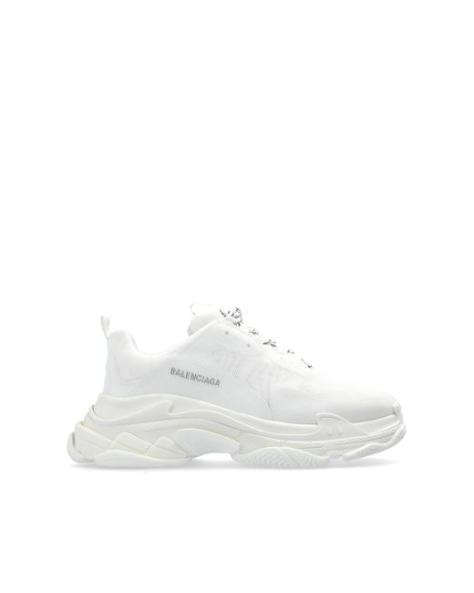 Balenciaga White 'triple S' Sneakers, for men
