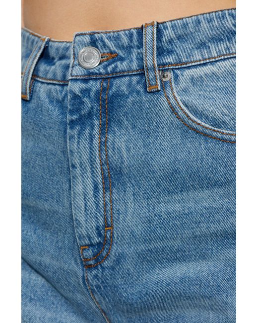 AMI Blue Flared Jeans