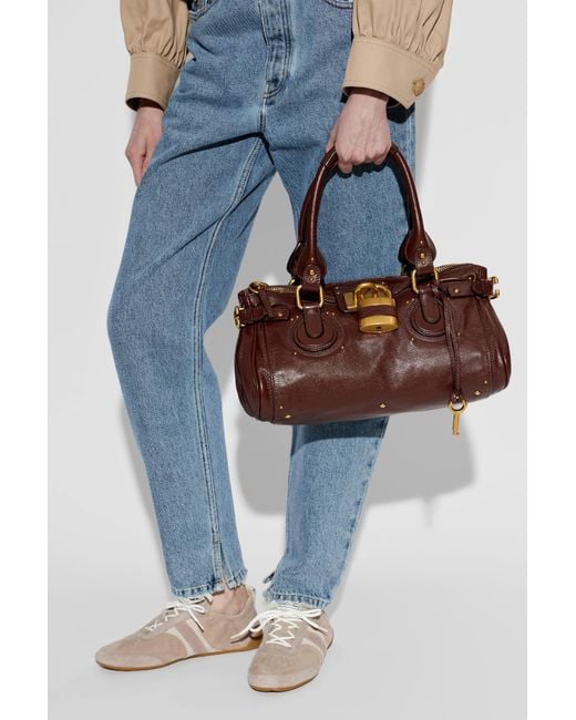 Chloé Brown Handbag "Paddington"