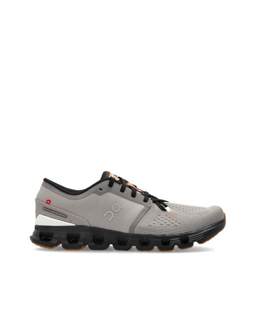 On Shoes Brown Sports Shoes "Cloud X4" for men