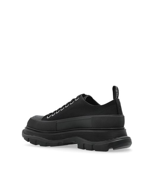 McQueen Black Platform Sneakers
