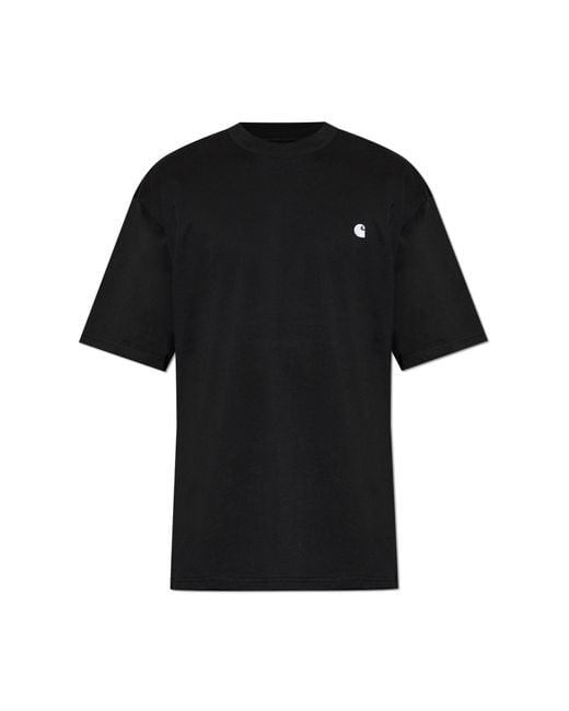 Carhartt Black T-Shirt "Madison" for men