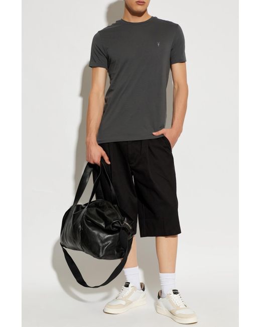 AllSaints Black "Castro" Shorts for men
