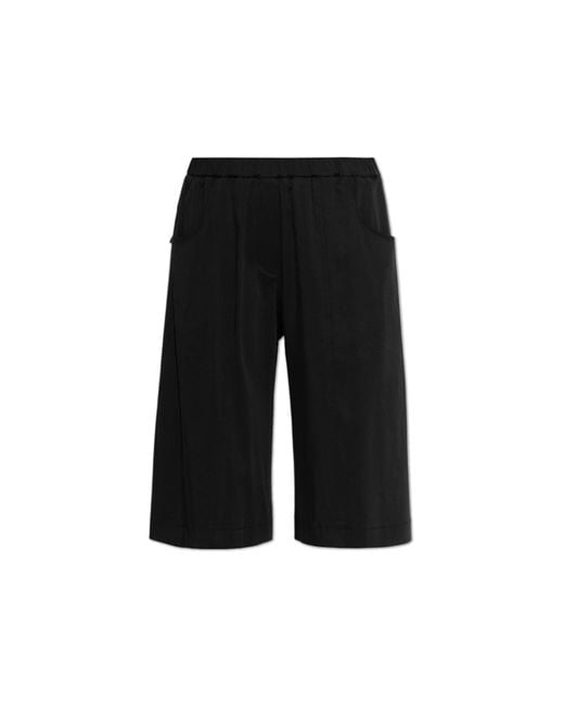 Akep Black Shorts With Pockets