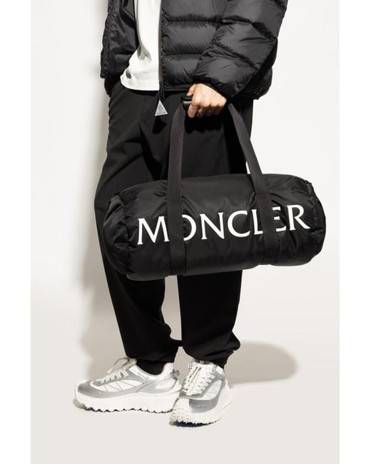 Moncler Black Carry-On Bag for men