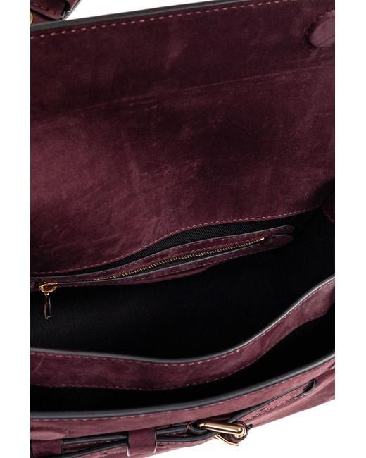 Moschino Purple Shoulder Bag