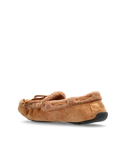 Jimmy Choo Brown Suede Loafers 'Manon'