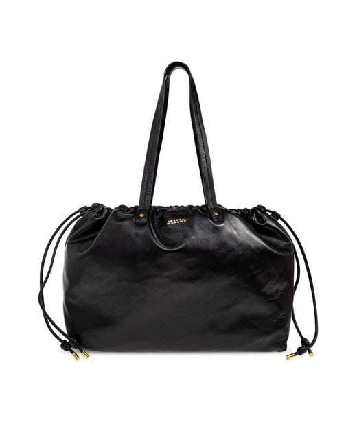 Isabel Marant Black "Silven E/W" Shoulder Bag