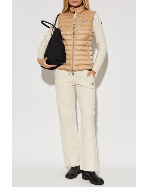 Moncler Natural "Igens" Quilted Vest