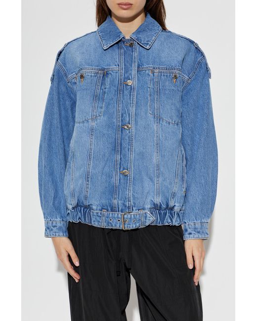 IRO Blue "Arcanes" Denim Jacket