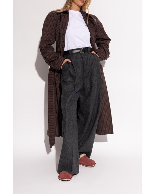 Birkenstock Red Zermatt Premium Suede Shoes