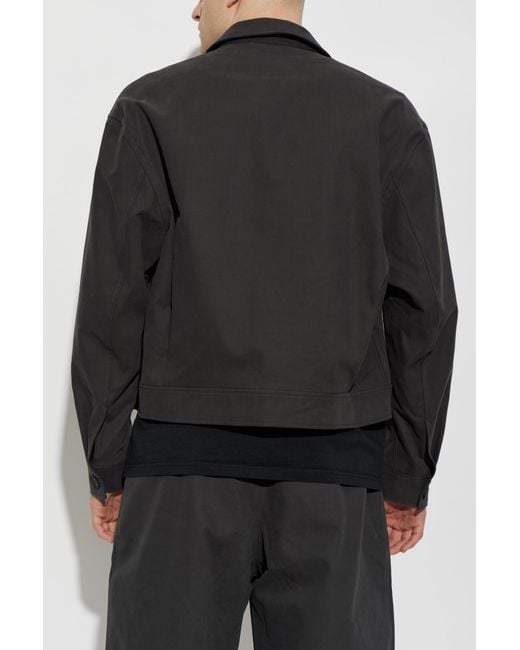 Studio Nicholson Black Jacket 'Drey' for men