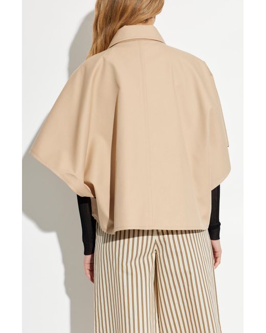 Max Mara Natural Poncho 'Paggio'