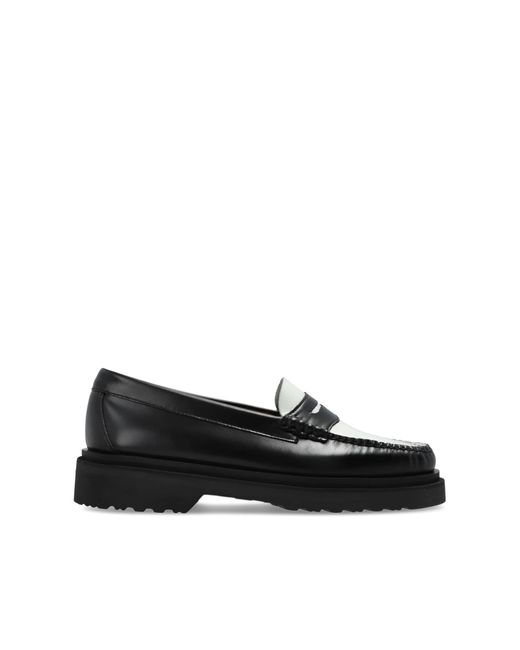 G.H.BASS Black 'Weejun Step' Loafers