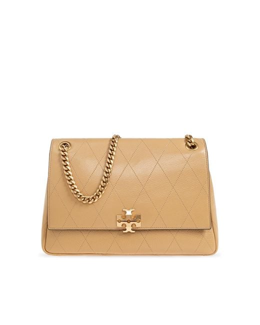 Tory Burch Natural Shoulder Bag 'Charlie'
