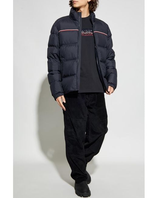 Moncler Blue Down Jacket "Bouvaque" for men