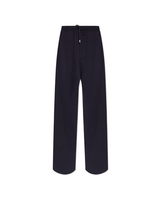 Dries Van Noten Blue Sweatpants for men