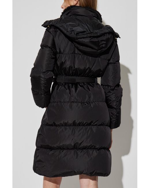 Moncler Black 'Briant' Down Coat