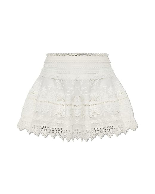 AllSaints White Skirt "Lillith"