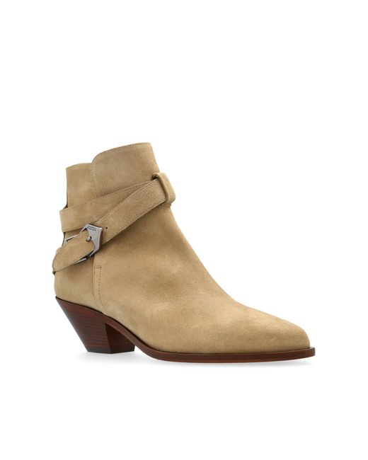 Isabel Marant Brown Deivy Heeled Boots