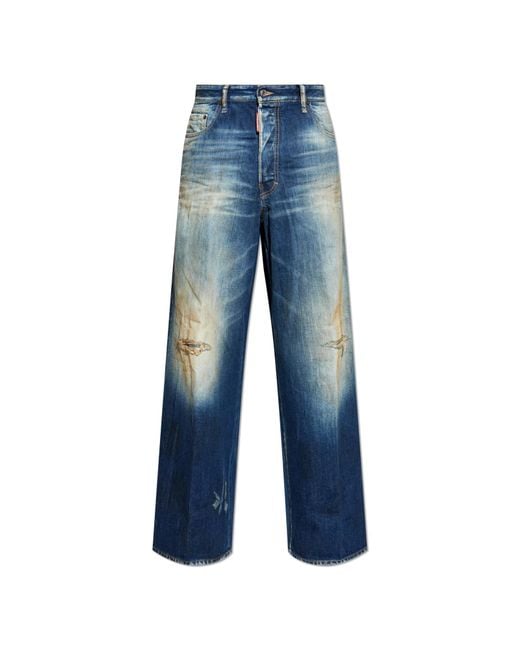 DSquared² Blue Jeans "Loose" for men