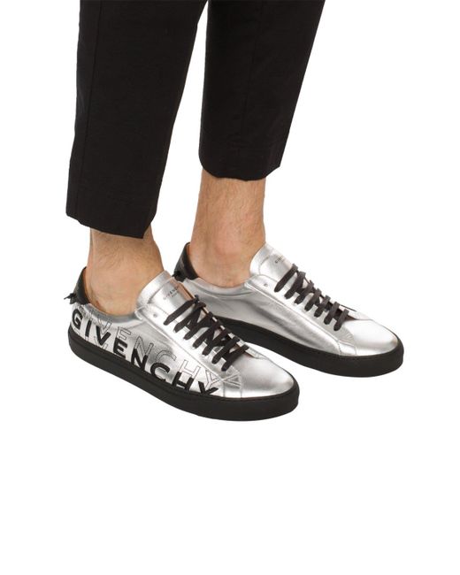 Givenchy silver hotsell shoes