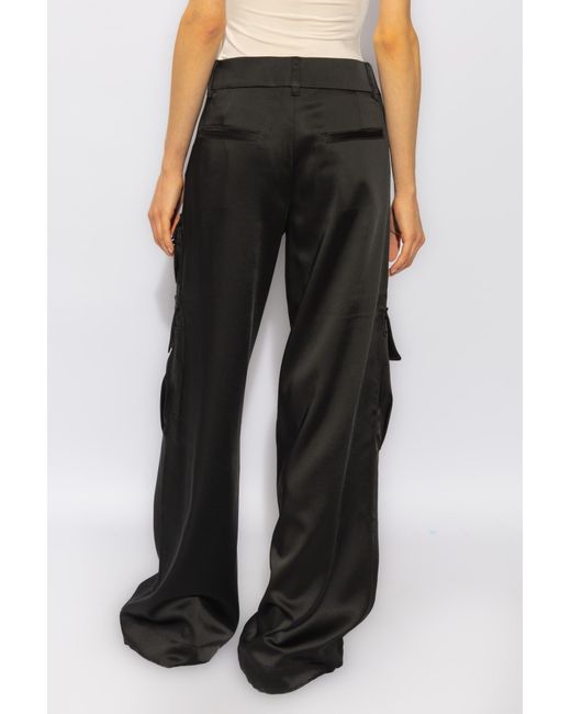 Off-White c/o Virgil Abloh Black Trousers With Pockets,