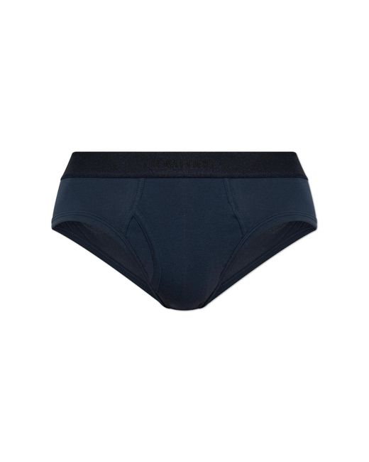Tom Ford Blue Briefs With Logo for men