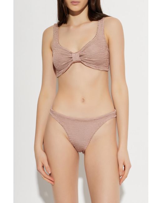 Paramidonna White Two-Piece Swimsuit "Salma"