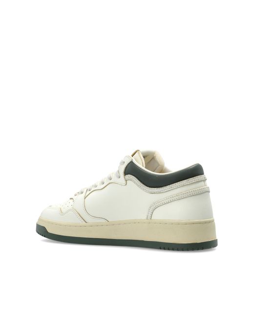 Autry White Sports Shoes "Med.-Way Mid" for men
